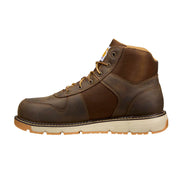 Carhartt Millbrook Mid Wedge Industrial and Construction Boot, Brown Leather, Lace-Up, Size 10 M, FM5055-M