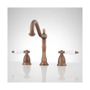 Signature Hardware SH449060ORB Victorian 1.2 GPM Widespread Bathroom Faucet, Oil Rubbed Bronze