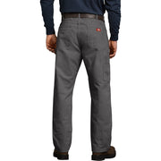 Dickies Relaxed-Fit Straight-Leg Carpenter Duck Jeans for Men - Rinsed Slate - 32x32