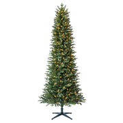 Holiday Time 7.5ft Pre-Lit Sanford Pencil Fir Christmas Tree & Warm LED Lights