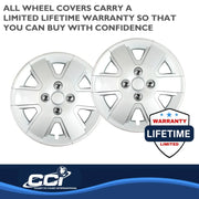 Coast to Coast Accents IWC43215S Wheel Cover, Silver