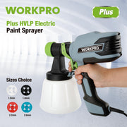 WORKPRO 2234 Plus 14GPH Electric Paint Sprayer, 120 Volt