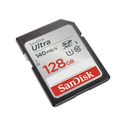 SanDisk Ultra 128GB SDXC UHS-I Memory Card, Class 10, U1, Full HD Video, Up to 140MB/s Read Speed, Multicolor