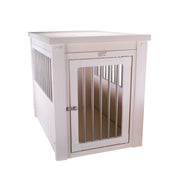New Age Pet EHHC404M ECOFLEX Dog Crate End Table, White, Small, 30