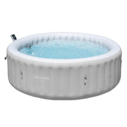 SaluSpa 6002TE Tahiti Energy-Efficient Smart AirJet Inflatable Circle Hot Tub with App Control 5-7 Person with Pump