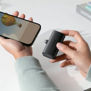 Anker Nano 5000mAh 22.5W Power Bank with Built-in USB-C Connector - Black