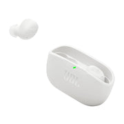 JBL Vibe Buds 2 True Wireless Noise Cancelling Earbuds, Pure Bass Sound, White, IP54 Water Resistant, 40H Playback