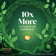 Olay Wicked Holiday Gift Pack, Hydrating Serum Body Wash Duo, Glinda Raspberry & Elphaba Cashmere Woods, 20 oz Each