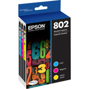 Epson T802520-S 802 Standard-capacity Color Multi-Pack Ink Cartridges