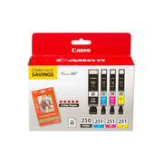 Canon 6497B015 PGI-250/CLI-251 4 Color Combo Pack