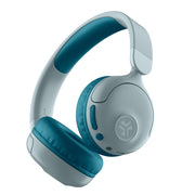 JLab JBuddies Pop Kids Wireless Headphones, Bluetooth, Volume Safe 85/95 dB, 48+ Hour Playtime, Foldable Cloud Foam Earcups, Teal, HBKJPOPRTEL122