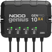 NOCO GENPRO10X4 Genius 4-Bank, 40-Amp (10-Amp Per Bank) Fully-Automatic Smart Marine Charger