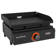 Blackstone Adventure Ready Portable Propane Griddle, Single Burner, 17 in Cooking Surface, Black, 2488