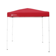 Ozark Trail FGA64S1 4' x 6' Instant Pop-up Straight Leg Outdoor Canopy Type Shading Shelter, Brilliant Red