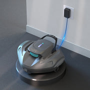 Aiper SG 800B Cordless Robotic Pool Cleaner for Flat Above Ground Pools up to 860sq.ft, Automatic Pool Vacuum - Gray