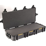Pelican Vault V700 Long Hard Gun Case, Crushproof High-Impact Polymer, Weather-Resistant, Push Button Latches, Customizable Foam Interior, Black