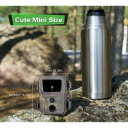 SuntekCam MINI600  Trail Cameras 4 Pack, Waterproof Night Vision, 20MP Photo, 1080P Video, Includes 32GB Micro SD Cards, MINI600