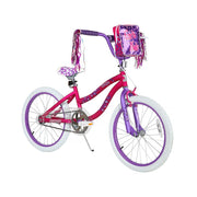 Dynacraft 8114-68 20 inch Girls Rule Bike for Girls with Handlebar Bag, Pink/Purple