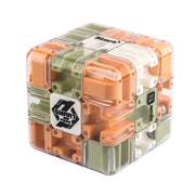 Funtogether Toys Maze Cube 3D Gravity Maze Puzzle Rotating Brain Teaser Educational STEM Toy for Logic and Hand-Eye Coordination Green