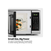 Chefman 0.9 Cu Ft Counter Microwave RJ55-SS-9 - STAINLESS STEEL ONE SIZE