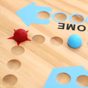Medikaison medium size Original Marble Game Wahoo Board Game, Medium Size