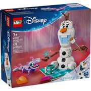 LEGO Disney Frozen Olaf and Bruni's Picnic Fun Building Set, 478 Pieces, Multicolor, 6589963