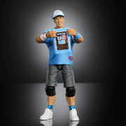 Mattel WWE Ultimate Edition John Cena 6-Inch Action Figure with Swappable Heads and Hands, 30 Articulation Points, Multicolor, JHV97