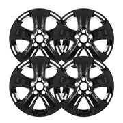 WheelX 17 Inch Car Wheel Cover Hubcaps, Glossy Black, Durable ABS Plastic and Metal, Set of 4, Compatible with 2019-2025 Toyota RAV4 LE XLE Hybrid