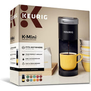 Keurig K-Mini Go Single-Serve Coffee Maker with 42 oz Removable Reservoir, Strong Brew Button, Navy