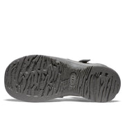 KEEN Rose Casual Closed Toe Athletic Sandal, Water-Resistant Quick-Dry Textile, Gargoyle/Raven, Women's 7.5 Medium, 1016733