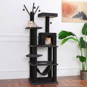 Cat Craft Multi-Functional Cat Tower, 73.6 in., Dark Grey