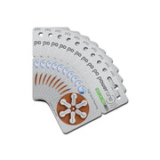 Power-One PO-312 Hearing Aid Batteries, 120 Pieces
