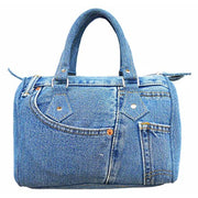 Bijoux de Ja DMB-04 Classic Blue Denim Jean Doctor Style Women Handbag (LL-04)