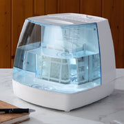 Equate EQ2109-UL Invisible Cool Mist Humidifier, Filter Included, 1.1 Gallon, White & Blue