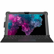 MAXCases Extreme Shell Rugged Tablet Protective Case with Built-In Stylus Holder, Black, Compatible with Microsoft Surface Pro 5/6/7 MS-ES-SP-G7-BLK