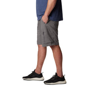 Columbia Silver Ridge Utility Cargo Shorts, Men's, City Grey, 36W x 10L, Quick-Dry, UPF 50 Sun Protection, 2030741