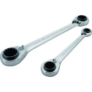CRAFTSMAN CMMT12074 Ratchet Wrench Set, Metric, 2-Piece with Ratcheting Box End