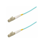 Proline 3m LC to LC Aqua OM4 Simplex OFNR (Riser-Rated) Fiber Patch Cable
