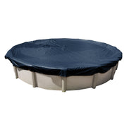 Midwest Canvas MIDWDC21 Round Supreme Blue, Clear Bubble or Clear Diamond Above Ground Swimming Pool Solar Heater Blanket Cover - 12 Mil (Various Sizes)
