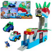 Spin Master PAW Patrol Dino Movie Dino Mobile Headquarters 2-in-1 Transforming Playset with Chase Figure, Vehicles, Lights and Sounds, 22-Inch 6076044