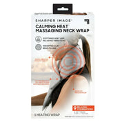 Calming Heat CWT66004 Personal Electric Neck Wrap Scarf Heating Pad with Vibrations