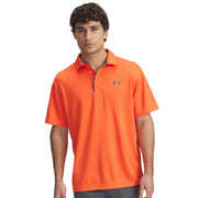 Under Armour Tech Short-Sleeve Polo - Fire - L