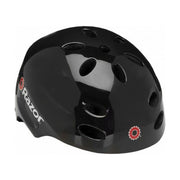 Razor V17 Youth Multi-Sport Helmet with 17 Vents, Adjustable Strap, Gloss Black, 97778