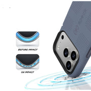 Speck GemShell Grip iPhone 13 Pro Max and 12 Pro Max Case, Dual-Layer Protection, 13-Foot Drop Rating, Mystery Blue and Faded Denim, Eco-Friendly, MagSafe Compatible