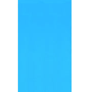 15-ft. Round Overlap Above Ground Pool Liner - Solid Blue - 20-Gauge