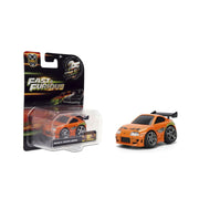 Jada Toys Fast & Furious Small Blocks 1/43 Die-Cast Model Vehicle with Adjustable Wheels, Multi-Color