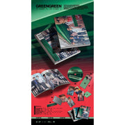 Bighit Entertainment Cortis GREENGREEN Bridge Version Music CD with 120-Page Photobook, Magnet, Sticker, Scratch Card, Photocard