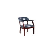 Boss Office Products B9540-BE Ivy League Executive Captain's Reception Waiting Room Chair in Vinyl