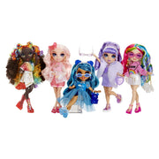 Rainbow High Creative Crystals Bella Pink 11in Fashion Doll with Crystal Accessory Make It Kit, DIY Resin Crafts, 522904