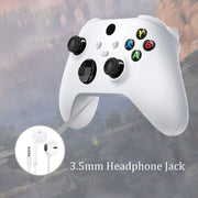 Colorfish Wireless Gaming Controller for Xbox Series X, S, Xbox One, Windows PC, Bluetooth 5.0, USB-C Charging, Black
